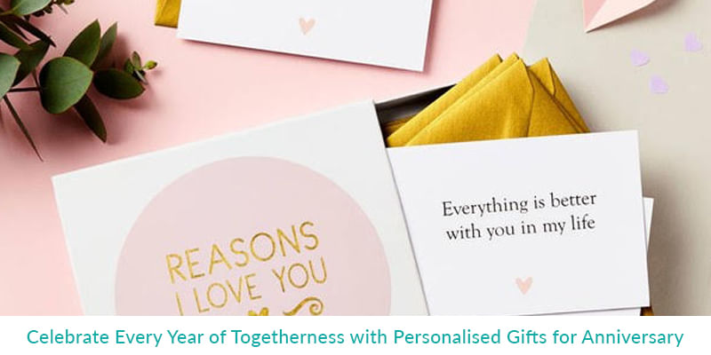 Celebrate Every Year of Togetherness with Personalised Gifts for Anniversary